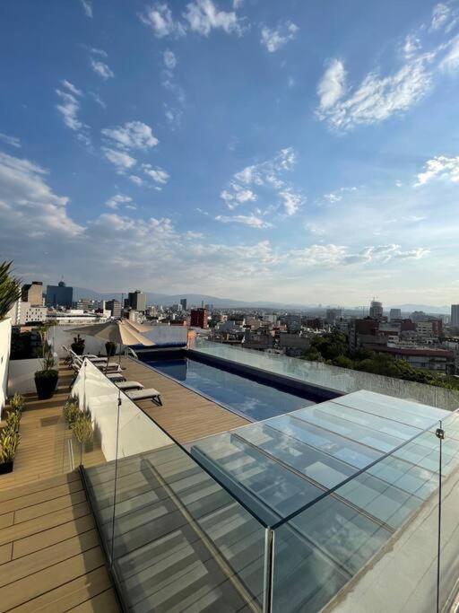 Depto Con Alberca Zona Condesa Lejlighed Mexico By Eksteriør billede